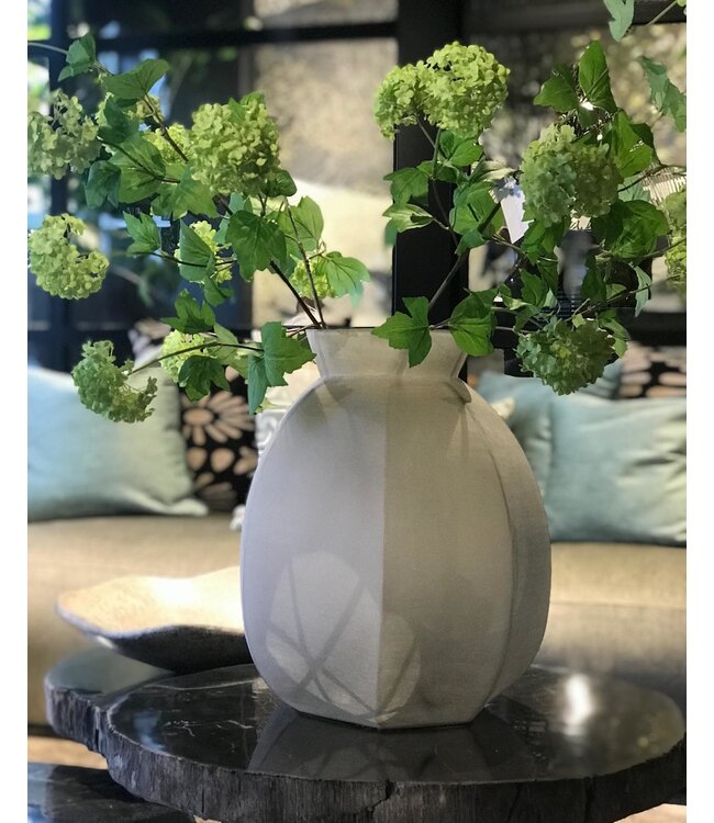 Guaxs Vase Karakol Rond | Gris fumé