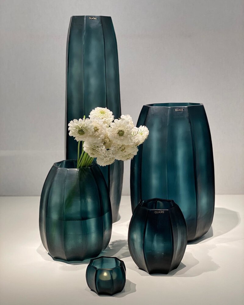 GUAXS  クーナムS  brown GUAXS Koonam M Vase Butter & Brown - Decor House Furniture