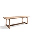 GOMMAIRE Outdoor Meubels | Organic Living Rectangular Table Dennis Large | Reclaimed Teak Natural Grey