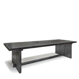 GOMMAIRE Outdoor Meubels | Organic Living Table Alexi Large | Reclaimed Teak Black