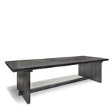 GOMMAIRE Outdoor | Organic Living Table Alexi Large | Reclaimed Teak Black