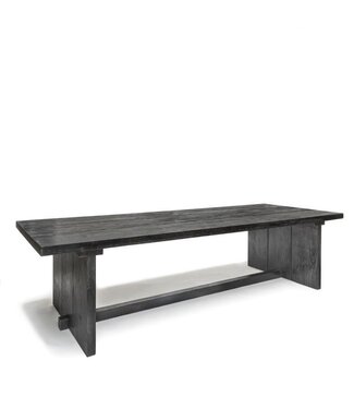 GOMMAIRE Outdoor Meubels | Organic Living Tavolo Alexi Large | Teak riciclato nero