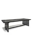 GOMMAIRE Outdoor Meubels | Organic Living Tisch Alexi Large | Recyceltes Teakholz Schwarz
