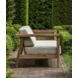 GOMMAIRE Outdoor | Organic Living 2-Seater Copenhague | Teak Natural Grey
