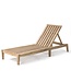 GOMMAIRE Outdoor Meubels | Organic Living Cama Sunny Copenhague | Teca gris natural