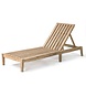GOMMAIRE Outdoor Meubels | Organic Living Sunny Bed Copenhague | Teak Natural Grey