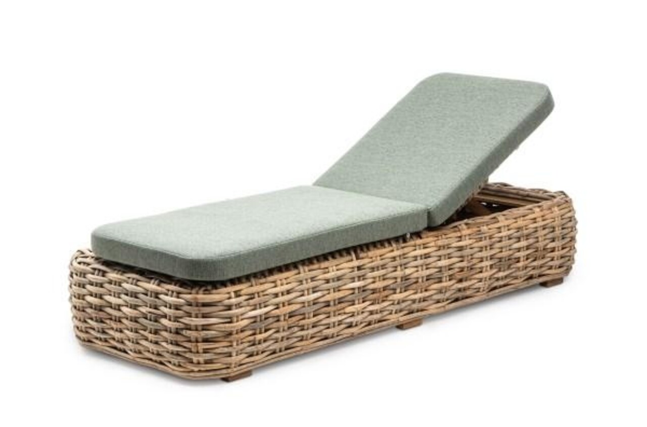 GOMMAIRE Outdoor | Organic Living Tumbona Jones | CL PE Mimbre Natural