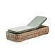 GOMMAIRE Outdoor | Organic Living Lettino prendisole Jones | CL PE Vimini Naturale