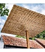 GOMMAIRE Outdoor Meubels | Organic Living Parasol Yasmin | CL PE Wicker Natural / Teak & Concrete