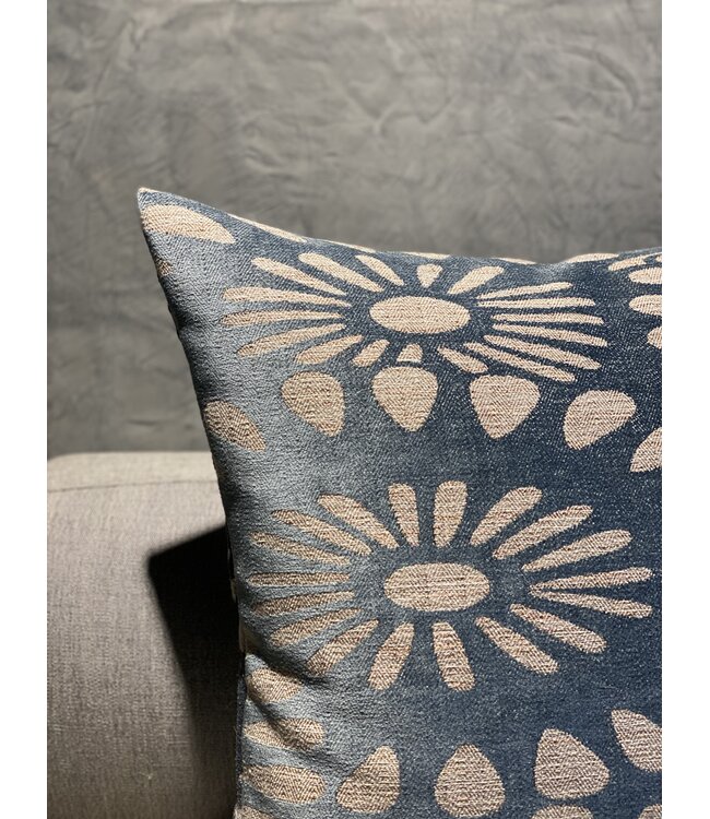 Evolution 21 Fiori Blue Gray Copper | 60x60