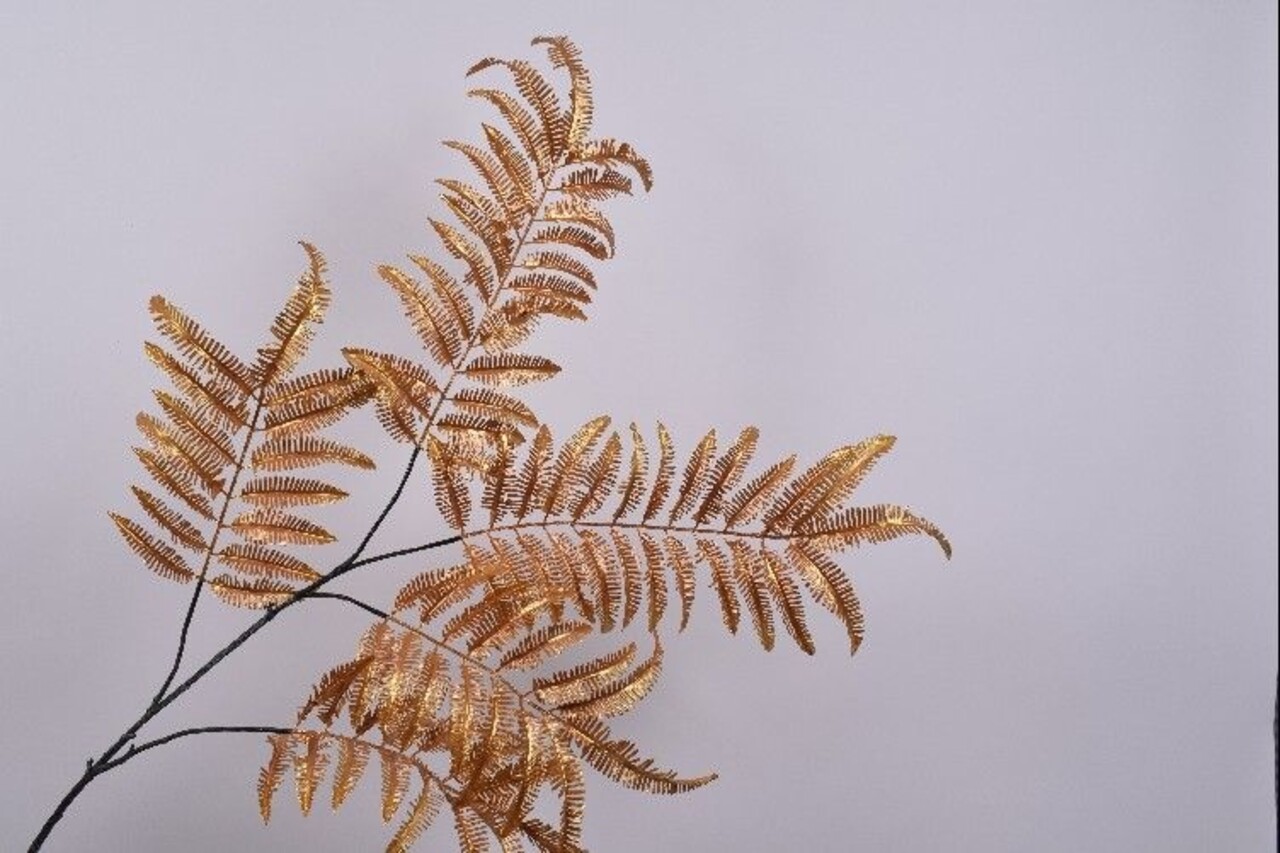 SILK-KA Feuille Branche Fougère Or / Ora | 195cm SILK-KA Feuille Branche Fougère Or / Ora | 195cm