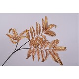 SILK-KA Feuille Branche Fougère Or / Ora | 111cm SILK-KA Feuille Branche Fougère Or / Ora | 111cm