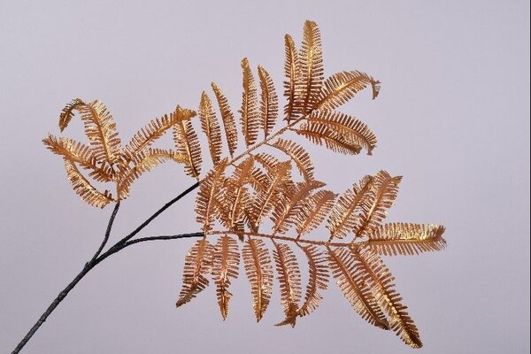 SILK-KA Blattzweig Farn Gold / Ora | 111cm SILK-KA Blattzweig Farn Gold / Ora | 111cm