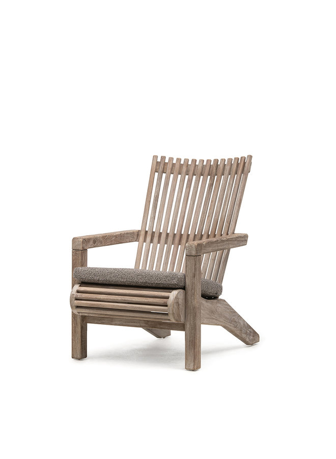 Easy Chair Orso | Reclaimed Teak Natural Grey