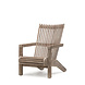 GOMMAIRE Outdoor | Organic Living Easy Chair Orso | Teak Natural Grey