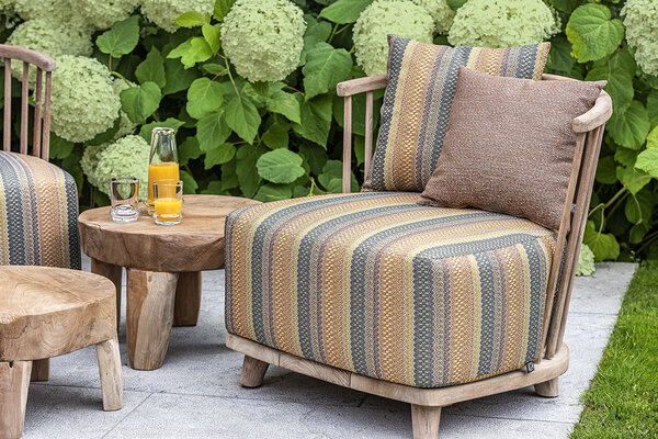 GOMMAIRE - Organic Living - Design Furniture Sillón Carol de una plaza | Teca gris natural GOMMAIRE - Organic Living - Design Furniture Sillón Carol de una plaza | Teca gris natural