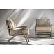 GOMMAIRE Outdoor | Organic Living 1-Seater Alabama | Teak Natural Grey