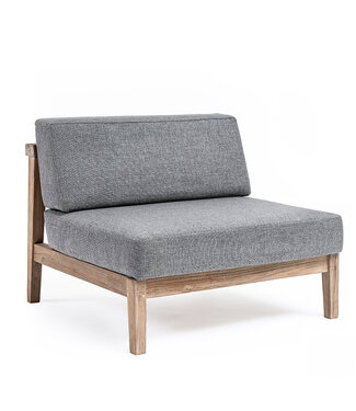 GOMMAIRE Outdoor Meubels | Organic Living Centro di Copenaghen | Teak Grigio Naturale