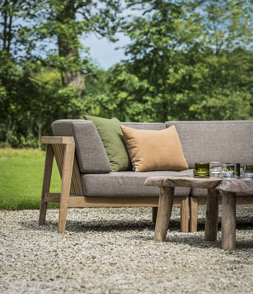 GOMMAIRE Outdoor | Organic Living Coin Copenhague | Teck Gris Naturel