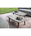 GOMMAIRE Outdoor Meubels | Organic Living Tavolino Carol | Teak riciclato grigio naturale