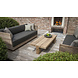 GOMMAIRE Outdoor | Organic Living Coffee Table Dovetail | Reclaimed Teak Natural Grey