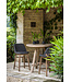 GOMMAIRE Outdoor Meubels | Organic Living Tavolo da bar rotondo Anton | Teak riciclato grigio naturale