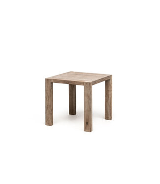 GOMMAIRE Outdoor Meubels | Organic Living Bistro Table Sandy | Reclaimed Teak Natural Grey