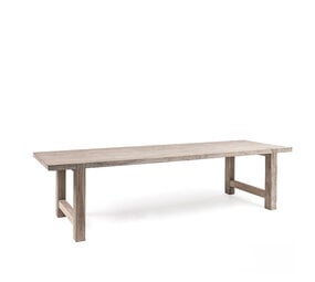 GOMMAIRE Outdoor Meubels | Organic Living Table Jacob Large | Reclaimed Teak Natural Grey