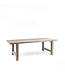 GOMMAIRE Outdoor Meubels | Organic Living Tavolo Jacob piccolo | Teak riciclato grigio naturale