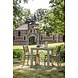 GOMMAIRE Outdoor | Organic Living Bistrotisch Jacob | Recyceltes Teakholz, Naturgrau