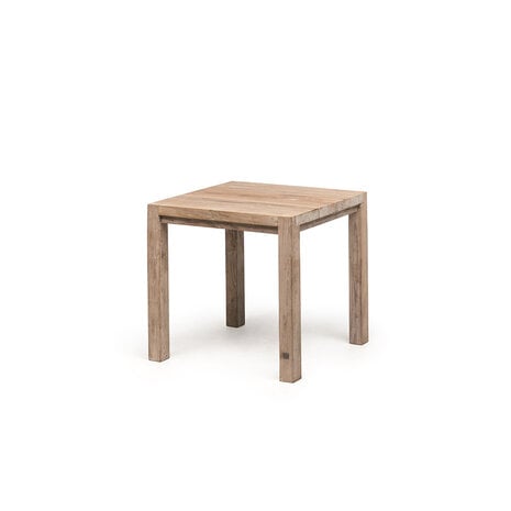 GOMMAIRE Outdoor | Organic Living Bistro Table Jacob | Reclaimed Teak Natural Grey