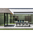 GOMMAIRE Outdoor Meubels | Organic Living Alexi-bord stort | Gjenvunnet teak svart