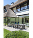 GOMMAIRE Outdoor Meubels | Organic Living Table Alexi Large | Reclaimed Teak Black
