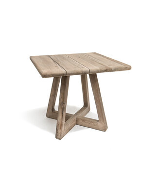 GOMMAIRE Outdoor Meubels | Organic Living Bistrobord Dennis | Gjenvunnet teak naturgrå