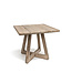GOMMAIRE Outdoor Meubels | Organic Living Bistro Table Dennis | Reclaimed Teak Natural Grey