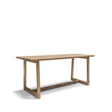GOMMAIRE Outdoor Meubels | Organic Living Bartisch Dennis Large | Recyceltes Teakholz, Naturgrau