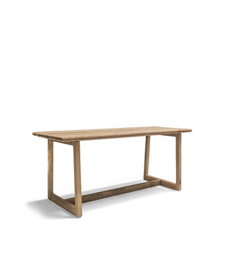 GOMMAIRE Outdoor Meubels | Organic Living Tavolo da bar Dennis Large | Teak riciclato grigio naturale