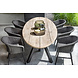 GOMMAIRE Outdoor | Organic Living Lenestol Charly | Aluminiumsramme matt svart / tau (hurtigtørkende skumsete inni)