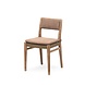 GOMMAIRE Outdoor | Organic Living ChairJared | Teck gris naturel / Osier PE Antique Weed