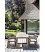 GOMMAIRE Outdoor Meubels | Organic Living Poltrona Sally | Teak riciclato grigio naturale