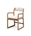 GOMMAIRE Outdoor Meubels | Organic Living Poltrona Sally | Teak riciclato grigio naturale