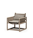 GOMMAIRE Outdoor Meubels | Organic Living Lenestol Carlo | Teak Naturgrå / Tau