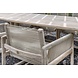 GOMMAIRE Outdoor | Organic Living Sessel Carlo | Teak Naturgrau / Seil