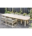 GOMMAIRE Outdoor Meubels | Organic Living Lenestol Carlo | Teak Naturgrå / Tau