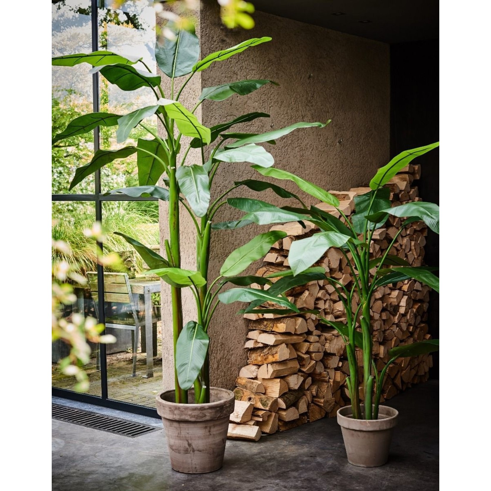 Silk-ka Banaan Plant Groen | 220 cm