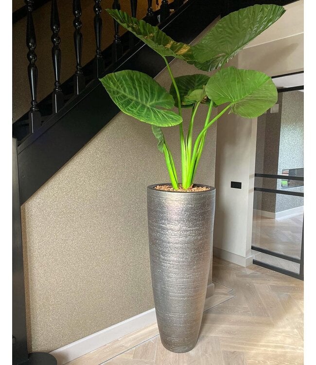SILK-KA Alocasia Verde | 124 cm