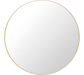 Gubi Specchio da parete - Rotondo - Ø110 - Ottone lucido Gubi Specchio da parete - Rotondo - Ø110 - Ottone lucido