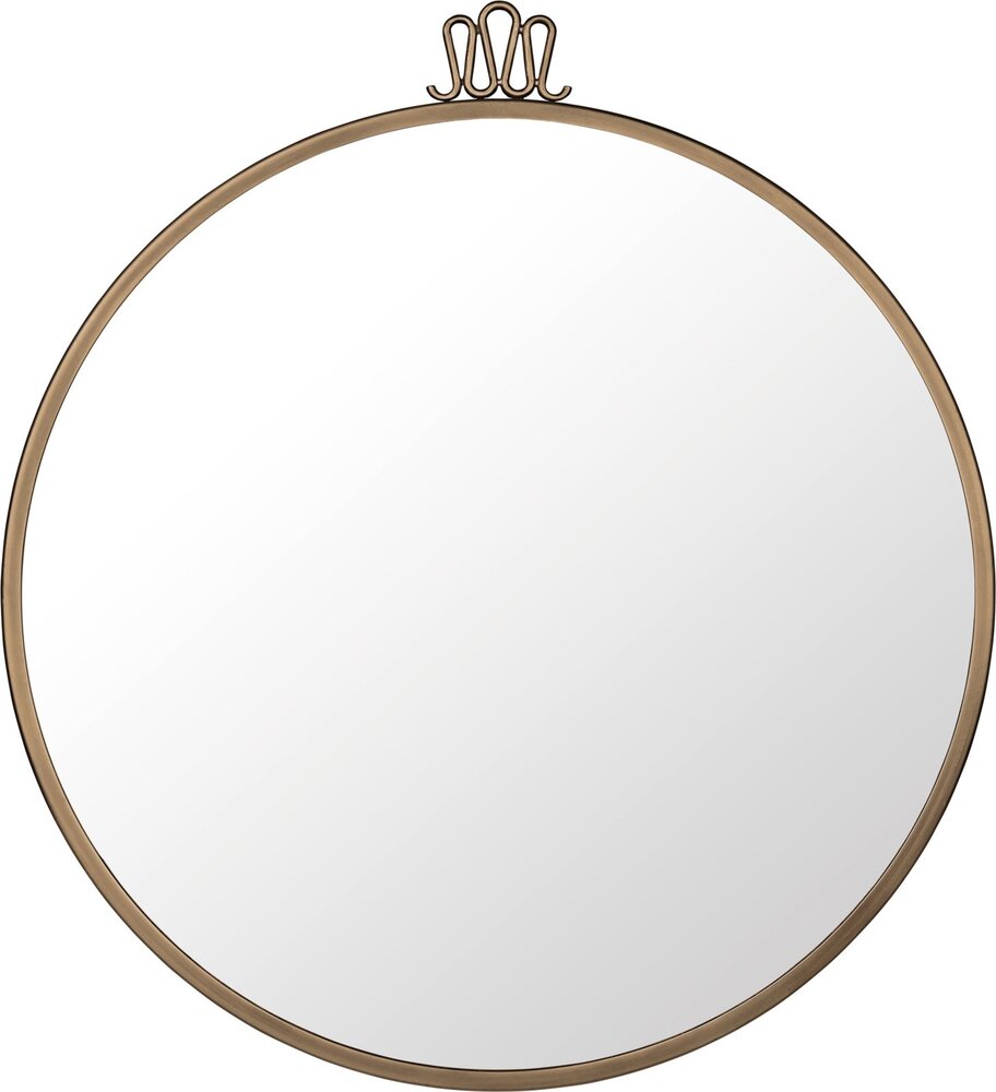 Gubi Wandspiegel Randaccio - Rond - Ø60 - Antique Brass Gubi Wandspiegel Randaccio - Rond - Ø60 - Antique Brass