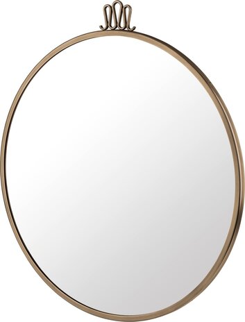 Gubi Wandspiegel Randaccio - Rond - Ø60 - Antique Brass Gubi Wandspiegel Randaccio - Rond - Ø60 - Antique Brass