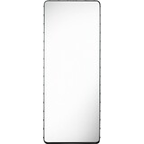 Gubi Espejo de pared Adnet - Rectangular - 70x180 - Cuero Negro Gubi Espejo de pared Adnet - Rectangular - 70x180 - Cuero Negro